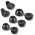 Memory Foam Ear Tips Compatible with Sam-Sung Galaxy Buds 2 Pro | Replacement Pain Reducing, Anti-Slip Eartips | (Black)