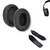 Crysendo Headphone Cushion & Headband for Skulcandy Hesh 3 Wireless Over-Ear Headphone | Replacement Soft Headband Pads Cover | Protein Leather & Memory Foam Earpad (Black)