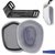 Crysendo Combo of Headphone Cushion & Headband For Logí-tech G733, G335 Headphones | Replacement Ear Cushion Foam Cover Ear Pads Soft Cushion | Fabric & Soft Foam Earpads (Grey)