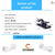 20pcs Medium Size Desktop Cable Organizer V2.0 with Improved Stronger Adhesive Tape | Cable Manager, Wire Manager, Wire Clamp | Wire Clips for Cable Crysendo