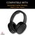 Crysendo Headphone Cushion & Headband for Skulcandy Hesh 3 Wireless Over-Ear Headphone | Replacement Soft Headband Pads Cover | Protein Leather & Memory Foam Earpad (Black)