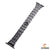 38mm-40mm-41mm Strap Stainless Steel Link Bracelet Band with Butterfly Metal Clasp Compatible with Apple iWatch Series 6/5/4/3/2/1 | SA05 - Black Crysendo