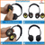 Crysendo Replacement Earpads Cushions Compatible With Bose QuietComfort 3 & OE1 On-Ear Headphones | Replacement Headset Ear Pads With Softer Leather And Noise Isolation Memory Foam (Black)