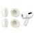 AirPods Pro & AirPods Pro 2 Memory Foam & Silicone Hybrid Ear Tips | Provides Great Seal and Sound Isolation | Durable Ear Tips Easy to Clean, Fits in Charging Case