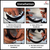 Crysendo Headphone Headband For Bose QC3 Headphone | Replacement Protein Leather Headband Pads (Black)