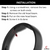 Crysendo Headphone Cushion & Headband for Skulcandy Hesh 3 Wireless Over-Ear Headphone | Replacement Soft Headband Pads Cover | Protein Leather & Memory Foam Earpad (Black)