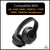Crysendo Headphone Headband for J-BL Tune 700BT, 700BTNC, 710BT, 750BT, 750BTNC Headphones | Replacement Soft Headband Pads Cover | Protein Leather & Foam Head Band (Black)