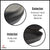 Headphone Case for Senheiser, Son-y, ATH, Skulcandy, Monster Beats, Edifier Headphones | Hard Shell Travel Storage Case (Headphone Not Included) (Black)
