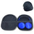 Headphone Case for Son-y MDR-XB900N Headphones | Portable Headset Case with Dual Zipper | Hard Shell Travel Storage Box (Headphone Not Included) (Black)