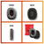 Headphone Cushion for Mi Super Bass Wireless Headphones | 75mm X 55mm Replacement Headphone Ear Cushion Pads | PU Leather & Soft Foam (Black)