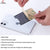 Nylon Wallet Card Holder | Strong 3M Adhesive Holder for I-Phone & Android Smartphones | Slim Phone Back Wallet for 2-3 Cards + Cash (Black - 2pcs)
