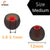 Soft Silicone Rubber Earbuds Tips Eartips Earpads Earplugs in Earphones and Bluetooth Compatible with Senheiser Skulcandy Sam-Sung Son-y JBL Mi Beats (Red - 12Pcs Medium)