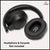 Crysendo Headphone Headband for J-BL Tune 700BT, 700BTNC, 710BT, 750BT, 750BTNC Headphones | Replacement Soft Headband Pads Cover | Protein Leather & Foam Head Band (Black)