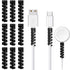 Cable Cord Protector Saver for Any Data Cable Wire for Samsung Oneplus Android USB Micro USB C Type Cables (Pack of 12 Winders)