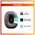 Headphone Cushion for Mi Super Bass Wireless Headphones | 75mm X 55mm Replacement Headphone Ear Cushion Pads | PU Leather & Soft Foam (Black)