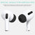 Silicone Large Apple AirPods Pro Ear Tips for AirPods Pro & AirPods Pro 2 Earbuds | No Ear Pain, Anti-Slip, Fits in Charging Case Replacement Ear Tips Earbuds Cover (2 Pairs) (White+Black)