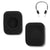 Headphone Cushion for Bang & Olufsen B&O Form 2 Headphones | 10mm Thick Replacement Ear Pads Soft Sponge Cover Ear Muffs | High-Density Foam for Enhanced Comfort & Long Life (2pcs, Black)