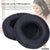 55mm / 5.5cm Headphone Cushion Earpads | Compatible with AKG K430 / K420 / K450 / K451/ K480 / Q460 Earpads Protein Leather & Memory Foam (Black) Crysendo