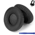 55mm / 5.5cm Headphone Cushion Earpads | Compatible with AKG K430 / K420 / K450 / K451/ K480 / Q460 Earpads Protein Leather & Memory Foam (Black)