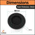 60mm High-Density Foam Headphone Cushion For PLANTRONICS C320-M / C520-M | 3 pairs Crysendo