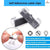 32pcs Large Size Desktop Cable Organizer V2.0 with Improved Stronger Adhesive Tape | Cable Manager, Wire Manager, Wire Clamp | Wire Clips for Cable (Transparent)