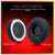 Headphone Cushion Compatible with Son-y XB550 Headphones | Replacement Ear Cushion Foam Cover Ear Pads Soft Cushion | Protein Leather & Memory Foam Earpads