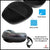 Headphone Case for Senheiser, Son-y, ATH, Skulcandy, Monster Beats, Edifier Headphones | Hard Shell Travel Storage Case (Headphone Not Included) (Black)