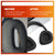 Headphone Cushion for Corsair Void Pro, Void, Void Pro RGB, Void Pro RGB SE, Void Elite, Void Elite RGB Headphones | Replacement Ear Cushion Foam Cover Ear Pads | Woven Fabric & Foam (Black)