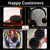 Crysendo Headphone Cushion Compatible with AKG N60/NC/K24P/K402/K403/K412 (60mm / 6cm) | 5MM Thick Replacement Foam Sponge Ear Pads | High Density Foam Ear Muffs | Pack of 10 pcs /5 Pairs (Black)