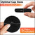 Crysendo Headphone Cushion 5.5cm/55mm Audio Technica ATH 102 Headphone | Replacement Ear Pads Soft Sponge Cover | High-Density Foam for Enhanced Comfort & Long Life (5 Pairs) 5MM Thick (5MM Thick)
