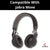 70mm Extra Thick Leather Cushion V2.0 | Compatible with Jabraa Move Wireless Headset Ear Cushion Replacement Earpad | 2cm Thick Replacement Headphone Ear Pads | (Black) Crysendo