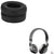 70mm Extra Thick Leather Cushion V2.0 | Compatible with Jabraa Move Wireless Headset Ear Cushion Replacement Earpad | 2cm Thick Replacement Headphone Ear Pads | (Black) Crysendo