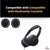 70mm Leather Cushion | Compatible with Skullcandy Cassette Ear Cushion Replacement Earpad (Extra Thick) Crysendo