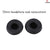 70mm Protein Leather Cushions | Replacement Headphone Ear Pads | 1.5cm Thick Replacement Headphone Ear Pads| Compatible with Phi-lips SHL 3000, shb5500, SHB 3060 Headphones Cushion | High-Quality Protein Leather & Memory Foam Earpad (Black) Crysendo