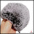 Mic Cover Compatible with Blue Yeti, Yeti Pro Condenser Microphones | High Density Foam Sponge Windscreen | Soft Mic Shield with Pop Filter Protection (Grey)