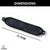 Crysendo Headphone Cushion & Headband for Skulcandy Hesh 3 Wireless Over-Ear Headphone | Replacement Soft Headband Pads Cover | Protein Leather & Memory Foam Earpad (Black)