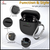 Crysendo Case Compatible with Bose QuietComfort Earbuds II | Protective Silicone Cover with Hook | Scratchproof & Anti-Shock Buds Protector (Earbuds Not Included)