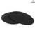 Crysendo 110mm X 85mm Replacement Cushion Compatible With Sennheiser HD515, HD518, HD555, HD558, HD560, HD595, HD598, HD599, PC360 Earpad (Black - Velvet) [Plastic Case Not Included]