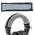 Audio Technica Headphone Headband Cover | Replacement Leather Headband for ATH-M50, M50X, M50S, M50RD, M40X, M30X, M20X Headphones | Headband Cushion (Black) Crysendo
