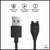Charger For Garmin Forerunner 45/245/945, Fenix 5/6, Vivoactive 3/4, Instinct Smartwatches | Replacement Charging Cable Cord | Portable Type A USB Charger Dock Cable (Black - 1m/3.3ft) Crysendo