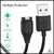 Charger For Garmin Forerunner 45/245/945, Fenix 5/6, Vivoactive 3/4, Instinct Smartwatches | Replacement Charging Cable Cord | Portable Type A USB Charger Dock Cable (Black - 1m/3.3ft) Crysendo