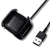 Charger for Fitbit Versa 2 Smartwatch | Replacement USB Charger Clip Stand | Portable Charging Cradle Dock Adapter (Black - 1m/3.3ft) (Not for Versa/Versa Lite) Crysendo