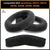 Combo of Headphone Cushion & Headband Cover | Compatible with Senheiser HD515/ HD518/ HD555/ HD558/ HD595/ HD598/ HD598SE & HD598CE | (Velvet- Black) Crysendo