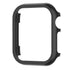 Compatible with Apple Watch Case 40mm Series 3 2 1 Metal Bumper Protective Cover Aluminium Alloy Frame Bling Shiny Shockproof Protector Shell iWatch Case for 40mm (Black)