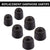 Compatible with Boat Airdopes Tips Eartips Earpads Earplugs (Black Memory Foam) Crysendo