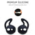 Compatible with Noise Buds | No Ear Pain | Secure Fit | Silicone Earbuds Eartips Earhooks Grip Case Cover Crysendo