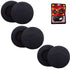 Compatible with Sennheiser PX 80/PX 95/PX100/PMX 60/PMX 90/Chat 8/PC 3/PC 5/PC 8 | 5mm / 10mm Thick Replacement Headphone Cushion Foam Sponge Ear Pads(3 Pairs) (Black)