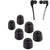 Compatible with Sony XBA-H1 Tips Eartips Earpads Earplugs (Small + Medium + Large) Crysendo