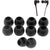 Compatible with Sony XBA-H1 Tips Eartips Earpads Earplugs (Small + Medium + Large) Crysendo