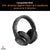 Cooling Gel Headphone Cushion for ATH- M Series/HyperX Cloud 1&2 / SteelSeries Arctis 3/5/ 7/ 9X & Pro | Breathable Fabric & Cooled Foam Earpads Reduce Heat on Ears (Black) Crysendo